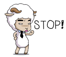 A-Sheep Blah Baa Baa (English Edition) sticker #4273154