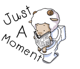 A-Sheep Blah Baa Baa (English Edition) sticker #4273156