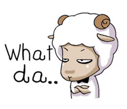 A-Sheep Blah Baa Baa (English Edition) sticker #4273157