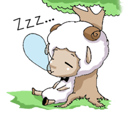 A-Sheep Blah Baa Baa (English Edition) sticker #4273159