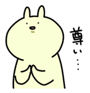 Day-to-day of rabbit3 sticker #4274053