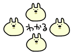 Day-to-day of rabbit3 sticker #4274077