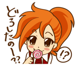 Guitar Hakase and Rokugen Kanade sticker #4274123