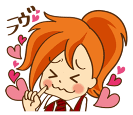 Guitar Hakase and Rokugen Kanade sticker #4274124