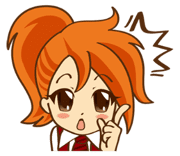 Guitar Hakase and Rokugen Kanade sticker #4274136