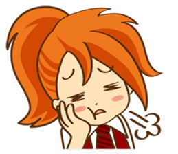 Guitar Hakase and Rokugen Kanade sticker #4274145