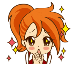 Guitar Hakase and Rokugen Kanade sticker #4274150