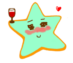 star cookie sticker #4274164