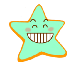 star cookie sticker #4274168