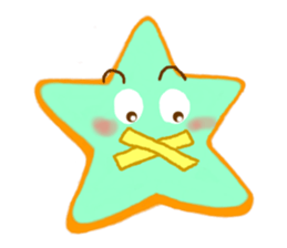star cookie sticker #4274169