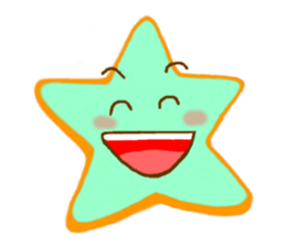 star cookie sticker #4274193