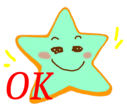 star cookie sticker #4274196