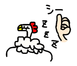 Mr.M and Swan sticker #4274429