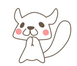 chinchilla weather sticker #4275168