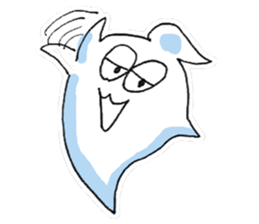 ghost -obasuke- sticker #4275412