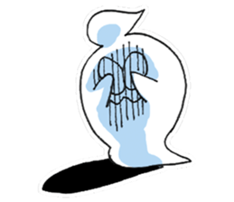 ghost -obasuke- sticker #4275414