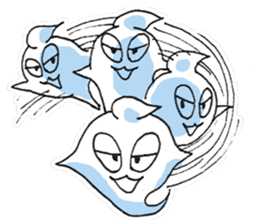 ghost -obasuke- sticker #4275425