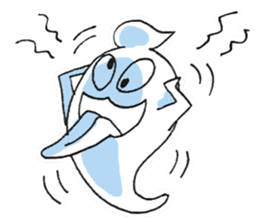 ghost -obasuke- sticker #4275428