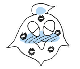 ghost -obasuke- sticker #4275436