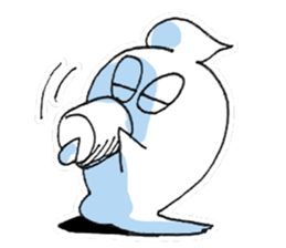 ghost -obasuke- sticker #4275438