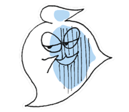 ghost -obasuke- sticker #4275439