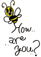 Mitsubacci-Honey Bee- sticker #4275450