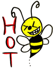 Mitsubacci-Honey Bee- sticker #4275454