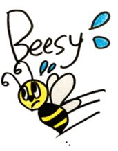 Mitsubacci-Honey Bee- sticker #4275465