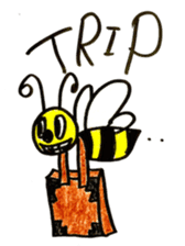 Mitsubacci-Honey Bee- sticker #4275466