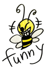 Mitsubacci-Honey Bee- sticker #4275468