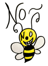 Mitsubacci-Honey Bee- sticker #4275474