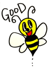 Mitsubacci-Honey Bee- sticker #4275475