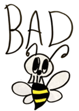 Mitsubacci-Honey Bee- sticker #4275476