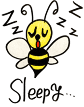 Mitsubacci-Honey Bee- sticker #4275477