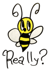 Mitsubacci-Honey Bee- sticker #4275478
