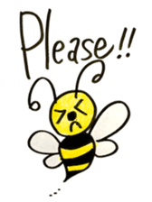 Mitsubacci-Honey Bee- sticker #4275481