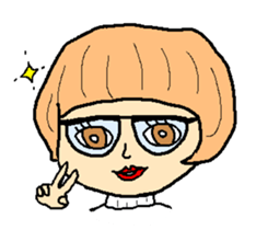 Stylish Haruko. sticker #4275568