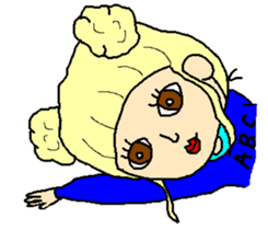 Stylish Haruko. sticker #4275589