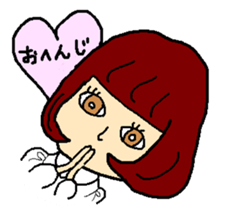 Stylish Haruko. sticker #4275599