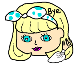 Stylish Haruko. sticker #4275607