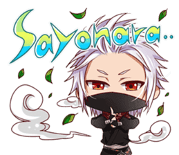 Cute Ninja - Japanese Anime sticker #4276012