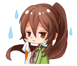 Cute Ninja - Japanese Anime sticker #4276023