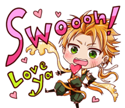 Cute Ninja - Japanese Anime sticker #4276028