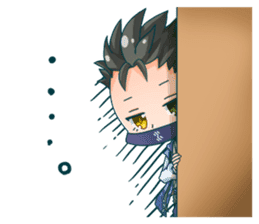 Cute Ninja - Japanese Anime sticker #4276033