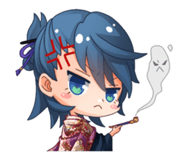 Cute Ninja - Japanese Anime sticker #4276034