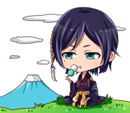 Cute Ninja - Japanese Anime sticker #4276036