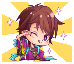 Cute Ninja - Japanese Anime sticker #4276037