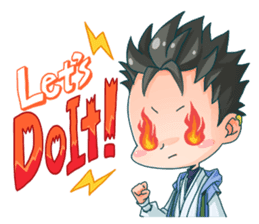 Cute Ninja - Japanese Anime sticker #4276040