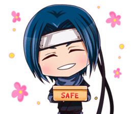 Cute Ninja - Japanese Anime sticker #4276044