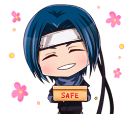 Cute Ninja - Japanese Anime sticker #4276044